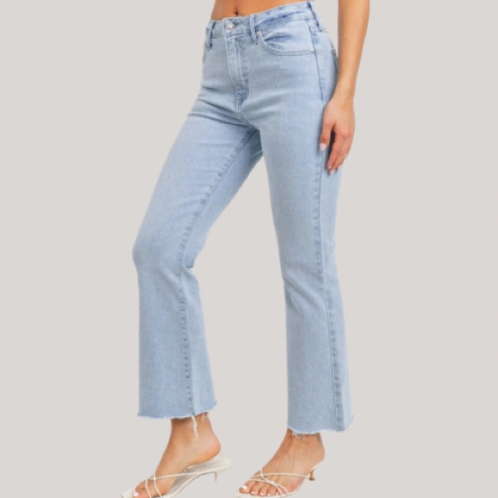 Just Black Denim U.S.A. HR Kick Flare Jeans - Picture 5 of 7